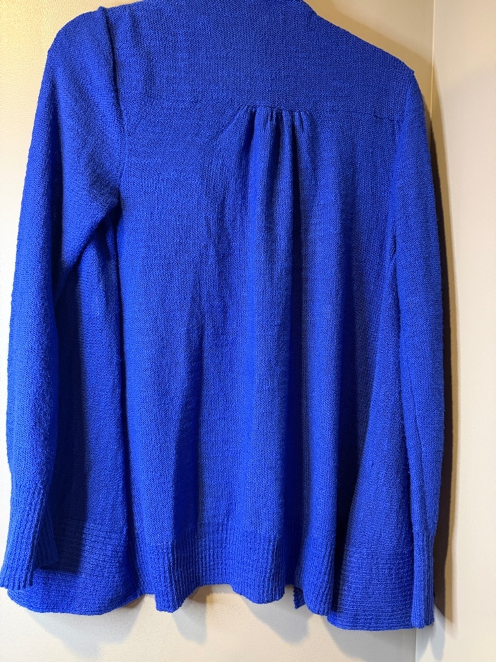 Lilly Pulitzer vintage 2016 Women’s Open-Front Blue Sweater Cardigan - Picture 2 of 3